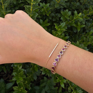 Diamond Bar Bracelet

