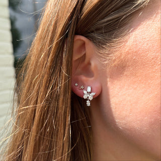 Diamond Butterfly Drop Earrings  Lindsey Leigh Jewelry.
