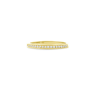 Diamond Channel Set Band 
