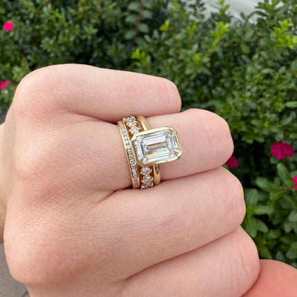 Diamond Channel Set Band Lifestyle 1