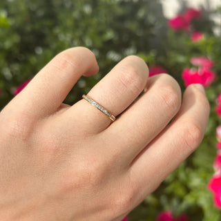 Diamond Channel Set Band Lifestyle 2

