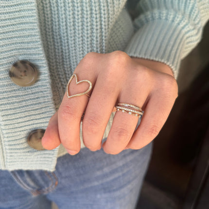 Diamond Channel Set Band Lifestyle 4