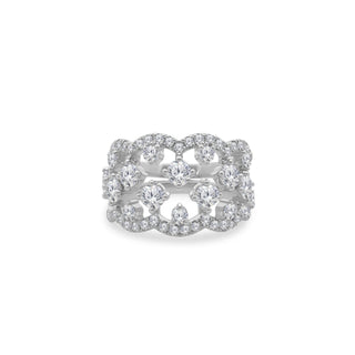 Diamond Crown Two Piece Ring  Lindsey Leigh Jewelry.
