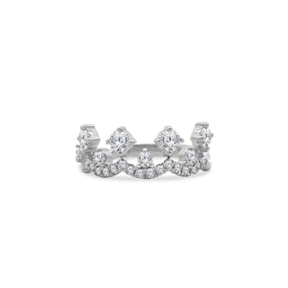 Diamond Crown Two Piece Ring  Lindsey Leigh Jewelry.
