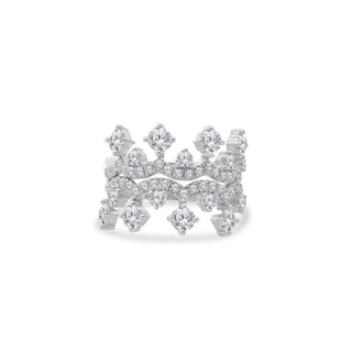 Diamond Crown Two Piece Ring  Lindsey Leigh Jewelry.
