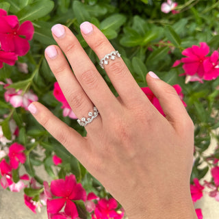 Diamond Crown Two Piece Ring  Lindsey Leigh Jewelry.
