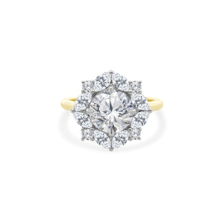 Diamond Flower Ring
