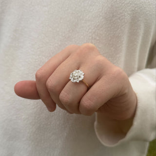 Diamond Flower Ring Lifestyle 2
