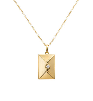 Diamond Love Letter Necklace Lifestyle   Lindsey Leigh Jewelry, Houston, TX

