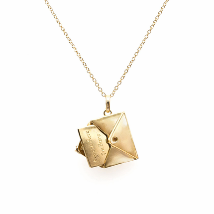 Diamond Love Letter Necklace - Lindsey Leigh Jewelry, Houston, TX
