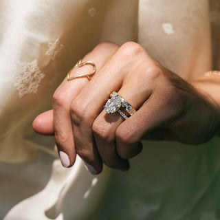 Diamond Pillow Ring
