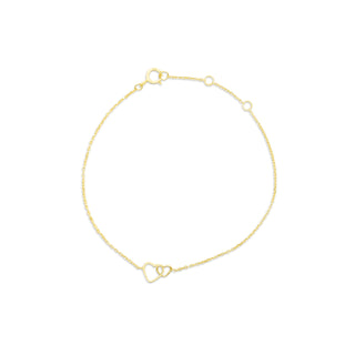Double Heart Bracelet
