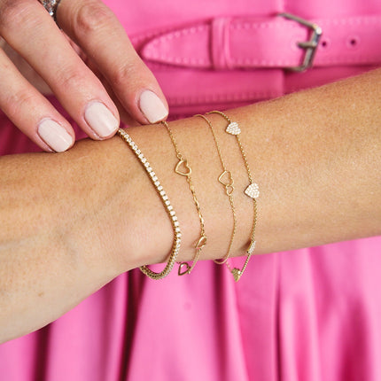 Double Heart Bracelet Lifestyle 2