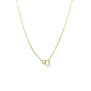 Double Heart Necklace
