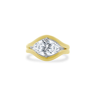 East/West Solitaire Marquise  Lindsey Leigh Jewelry.
