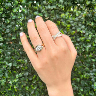 East/West Solitaire Marquise  Lindsey Leigh Jewelry.
