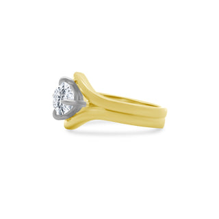 East/West Solitaire Marquise  Lindsey Leigh Jewelry.
