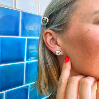 The Nicole Gemstone Earrings  Lindsey Leigh Jewelry.
