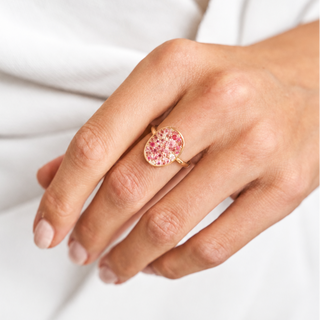 Gemstone Confetti Ring   Lindsey Leigh Jewelry
