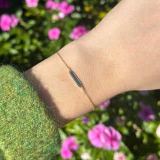 Gold Bar Bracelet Lifestyle 2
