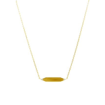 Gold Bar Necklace