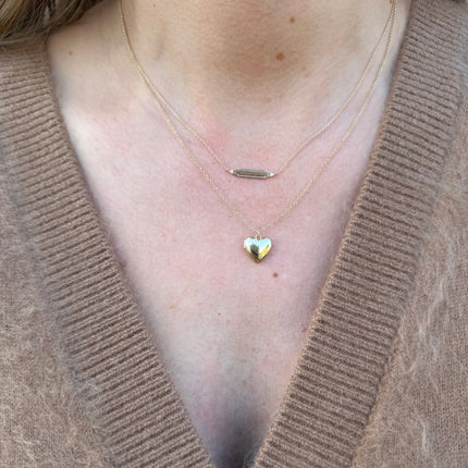 Gold Bar Necklace Lifestyle 3