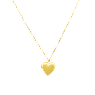 Gold Heart Locket
