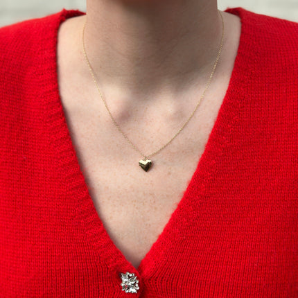 Gold Heart Locket Lifestyle 2
