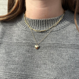 Gold Heart Locket Lifestyle 3
