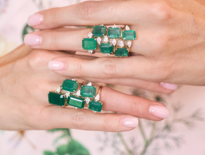<h1>LLJ Signature <br/>Emerald Ring!</h1>