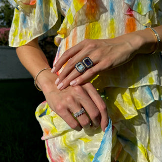 The Nicole Gemstone Ring  Lindsey Leigh Jewelry.
