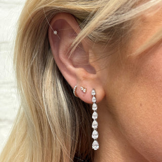 Pear Drop Earrings  Lindsey Leigh Jewelry.
