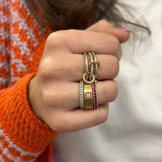Gemstone Eternity Band  Lindsey Leigh Jewelry.
