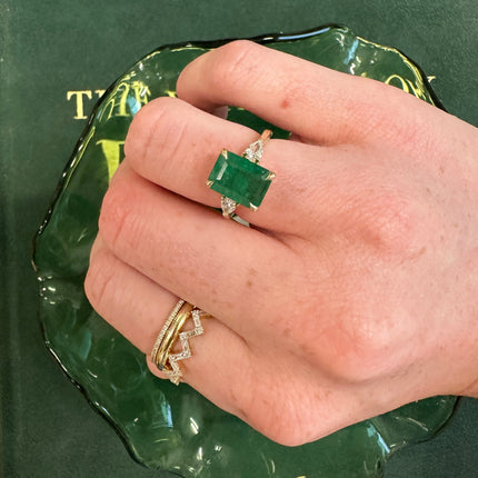 LLJ Signature Emerald Ring