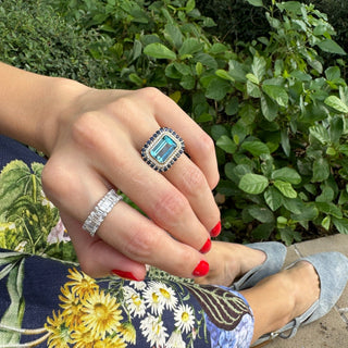 The Nicole Gemstone Ring  Lindsey Leigh Jewelry.
