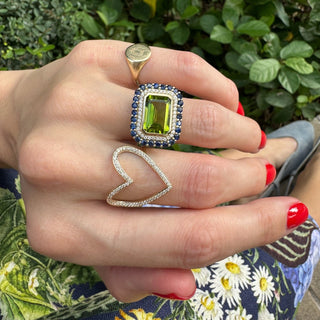 The Nicole Gemstone Ring  Lindsey Leigh Jewelry.
