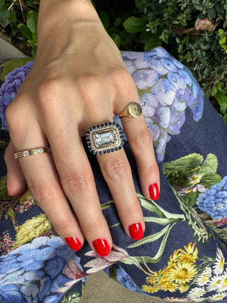 The Nicole Gemstone Ring
