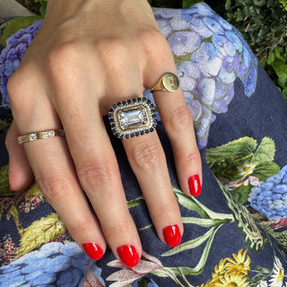 The Nicole Gemstone Ring  Lindsey Leigh Jewelry.
