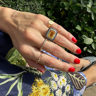 The Nicole Gemstone Ring  Lindsey Leigh Jewelry.
