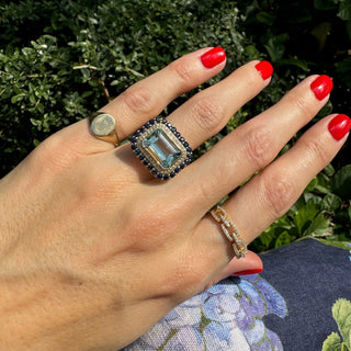 The Nicole Gemstone Ring  Lindsey Leigh Jewelry.
