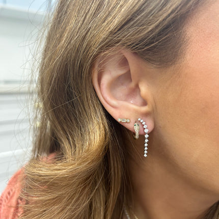 Diamond Waterfall Earrings