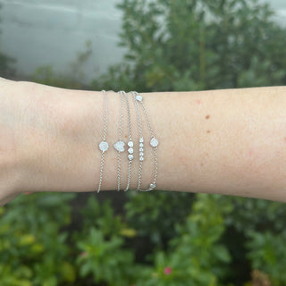 Triple Bubble Diamond Bracelet  Lindsey Leigh Jewelry.
