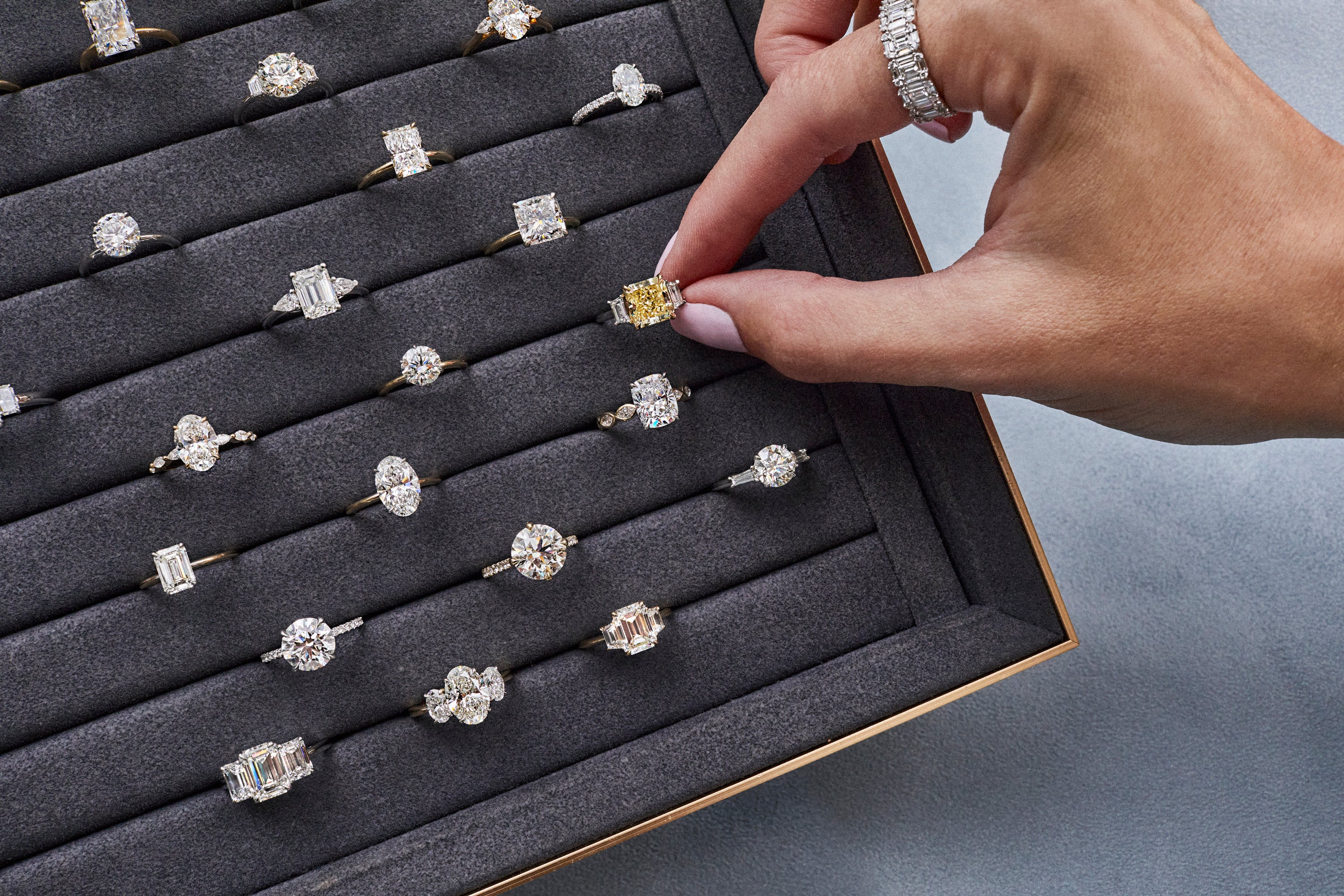 Custom Marquise Diamond Engagement Ring – Crawford Jewelers