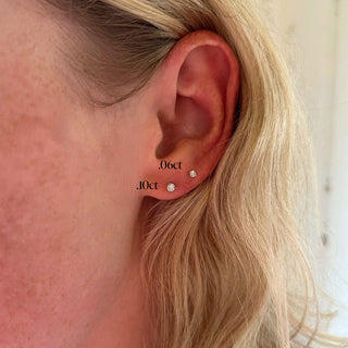 LLJ Mini Diamond Stud Lifestyle
