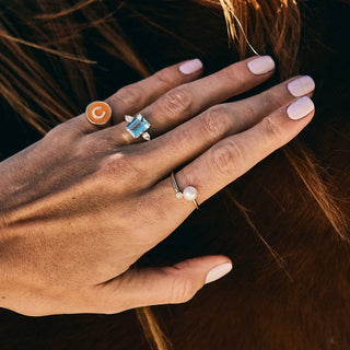 LLJ Pearl Wrap Ring

