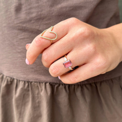 LLJ Signature Gemstone Ring Lifestyle