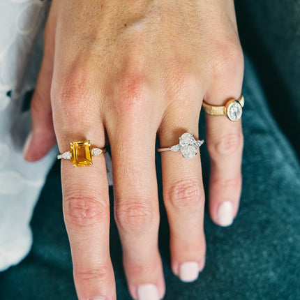 LLJ Signature Gemstone Ring Lifestyle 10