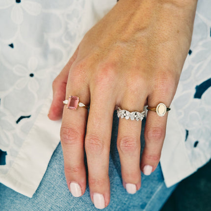 LLJ Signature Gemstone Ring Lifestyle 11