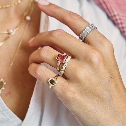 LLJ Signature Gemstone Ring Lifestyle 14