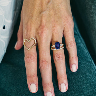 LLJ Signature Gemstone Ring Lifestyle
